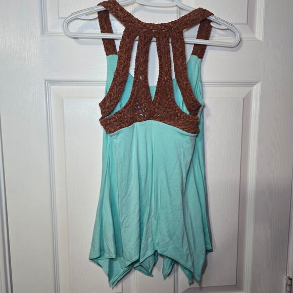 Sky Feather Native American Whimsy Y2K Inspired Tank Top - Picture 3 of 6